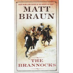The Brannocks by Matt Braun Paperback Westerns Fiction Novel Book